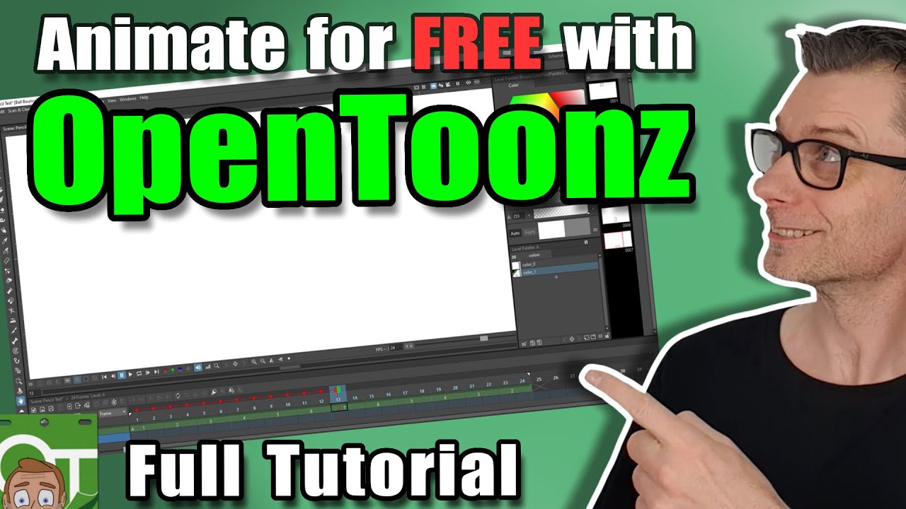 Make 2D animations for FREE with OpenToonz - Full beginners guide