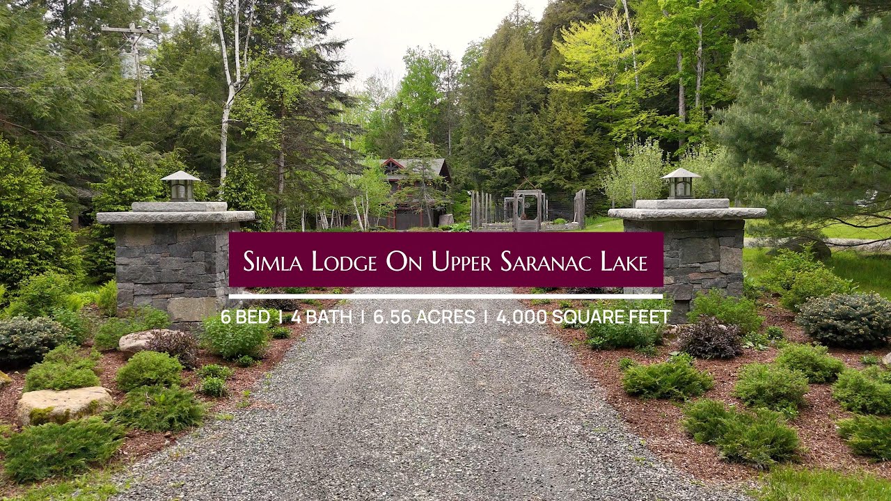 SOLD! Simla Lodge On Upper Saranac Lake