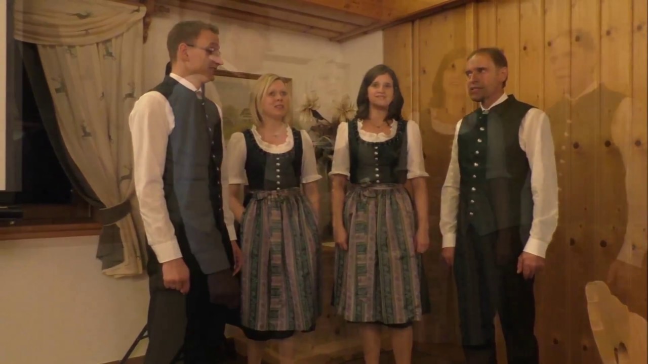 Reichenfelser 4 Gesang - Auf da Fratn verschlåft die Sun - Musikvideo