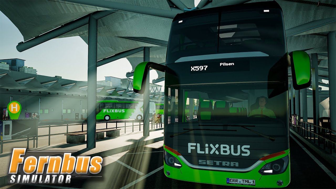 Fernbus Simulator Gameplay - Setra Double Decker | Czech DLC | Thrustmaster T300