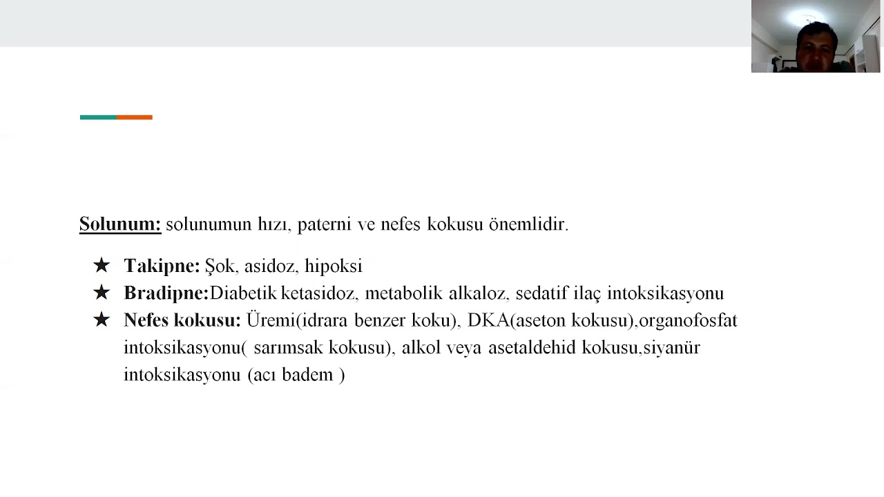 Acil Serviste Bilinci Kapalı Hastaya Yaklaşım