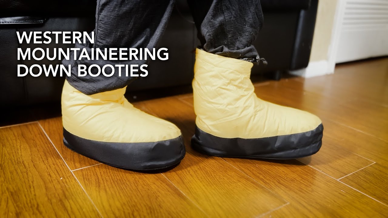 Western Mountaineering Down Booties