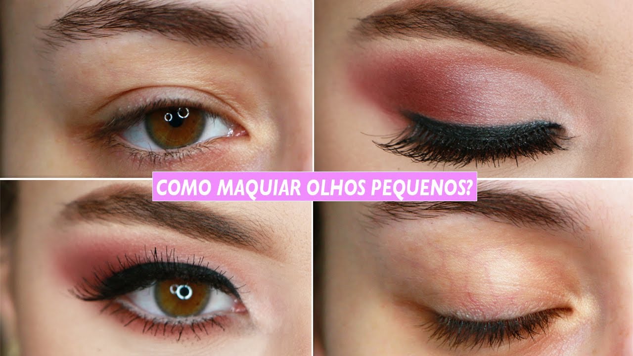 Maquiagem Para Olhos Pequenos - DICAS FÁCEIS!