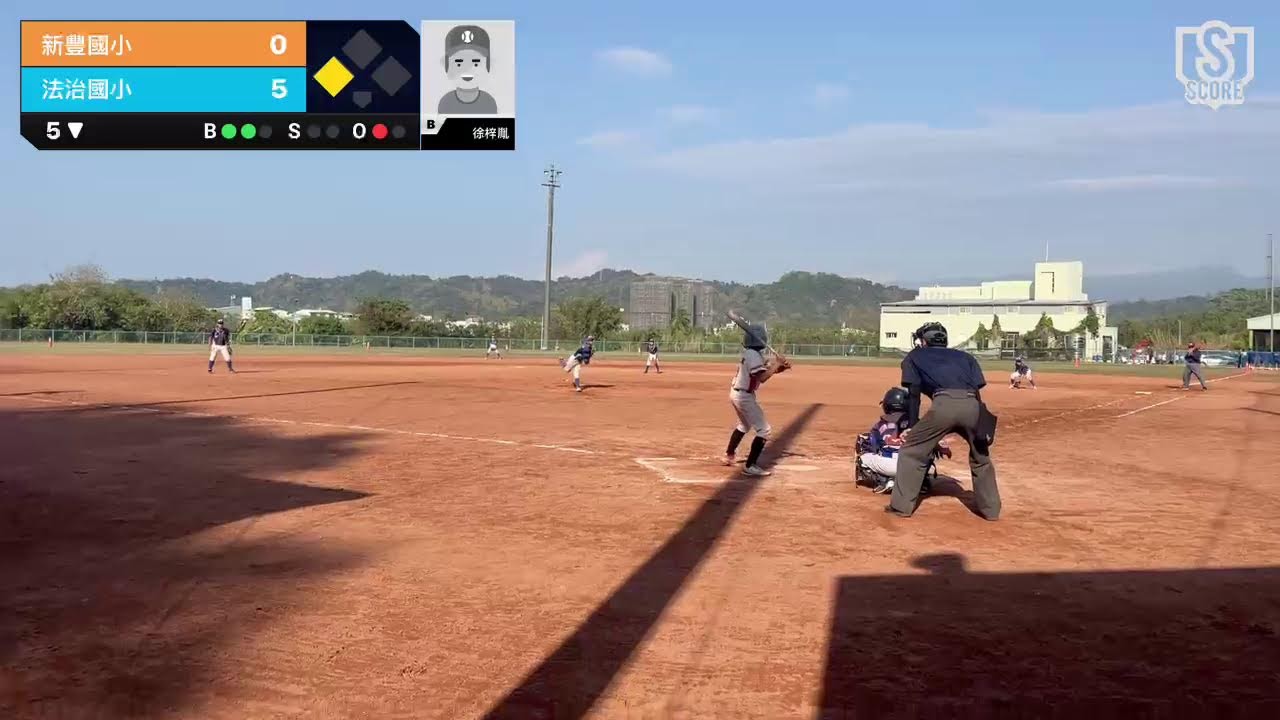 114年國小棒球「軟式」聯賽預賽：新豐國小 VS 法治國小