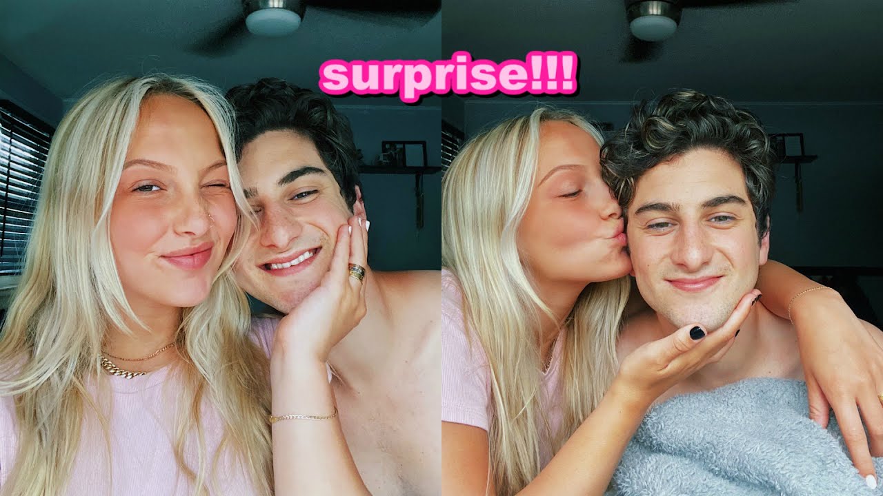 my boyfriends 22nd birthday *surprise*