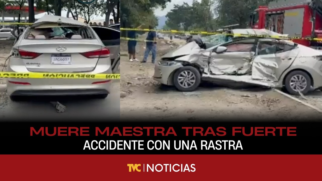 Muere maestra tras fuerte accidente con una rastra en el segundo anillo del Barrio Cabañas