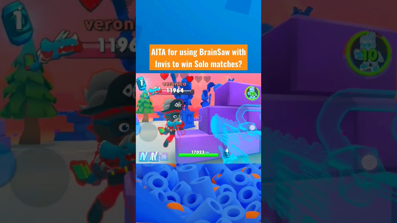 Abusing This Broken Combo in NERF: Superblast #shorts #nerfsuperblast #mobilegame
