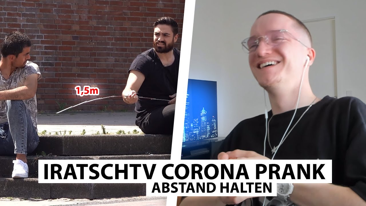 Justin reagiert auf Abstand halten Prank von IratschTV.. | Reaktion