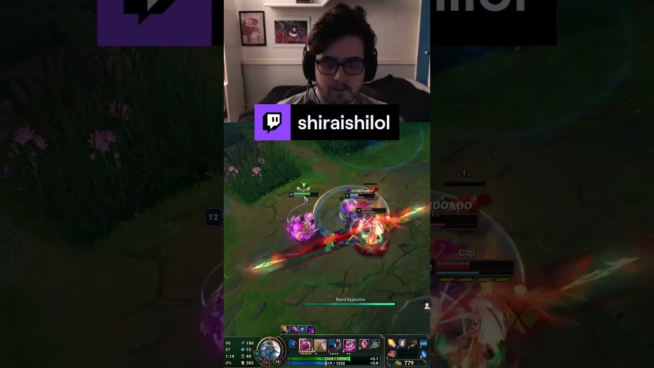GANK DO V&Ocirc; CORVO #leagueoflegends #shorts