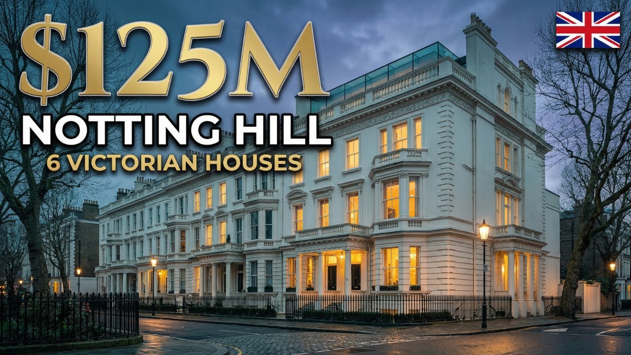 Inside a $125M Notting Hill Victorian Mega Mansion
