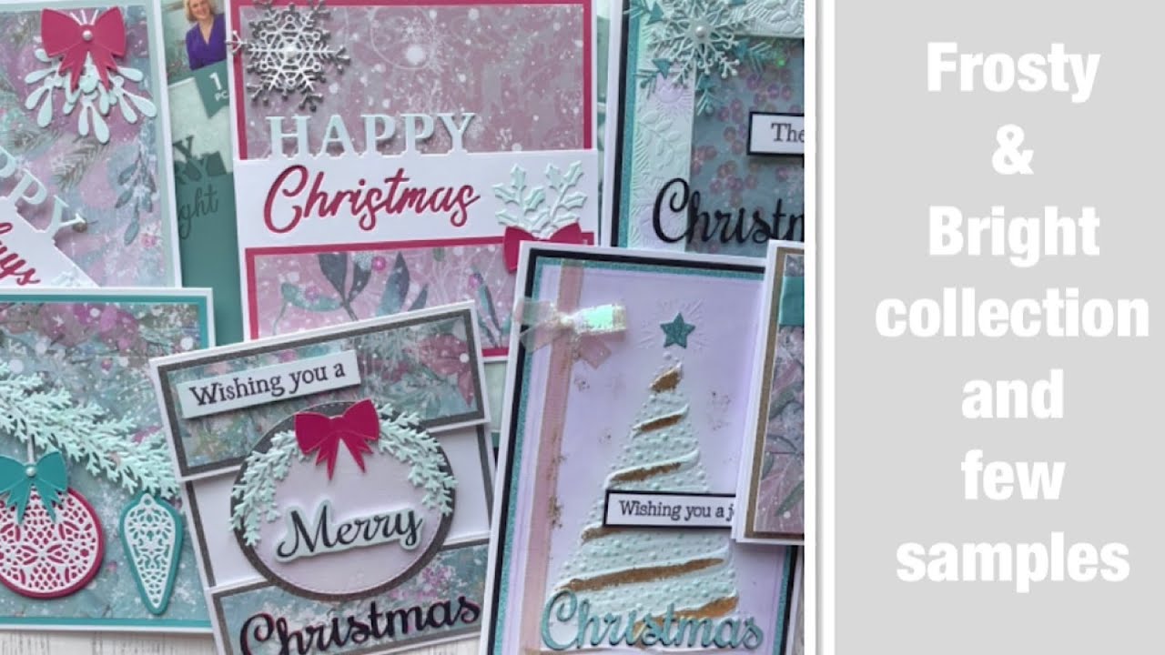 Frosty & Bright by #crafterscompanion #christmas #christmascards #ccdt
