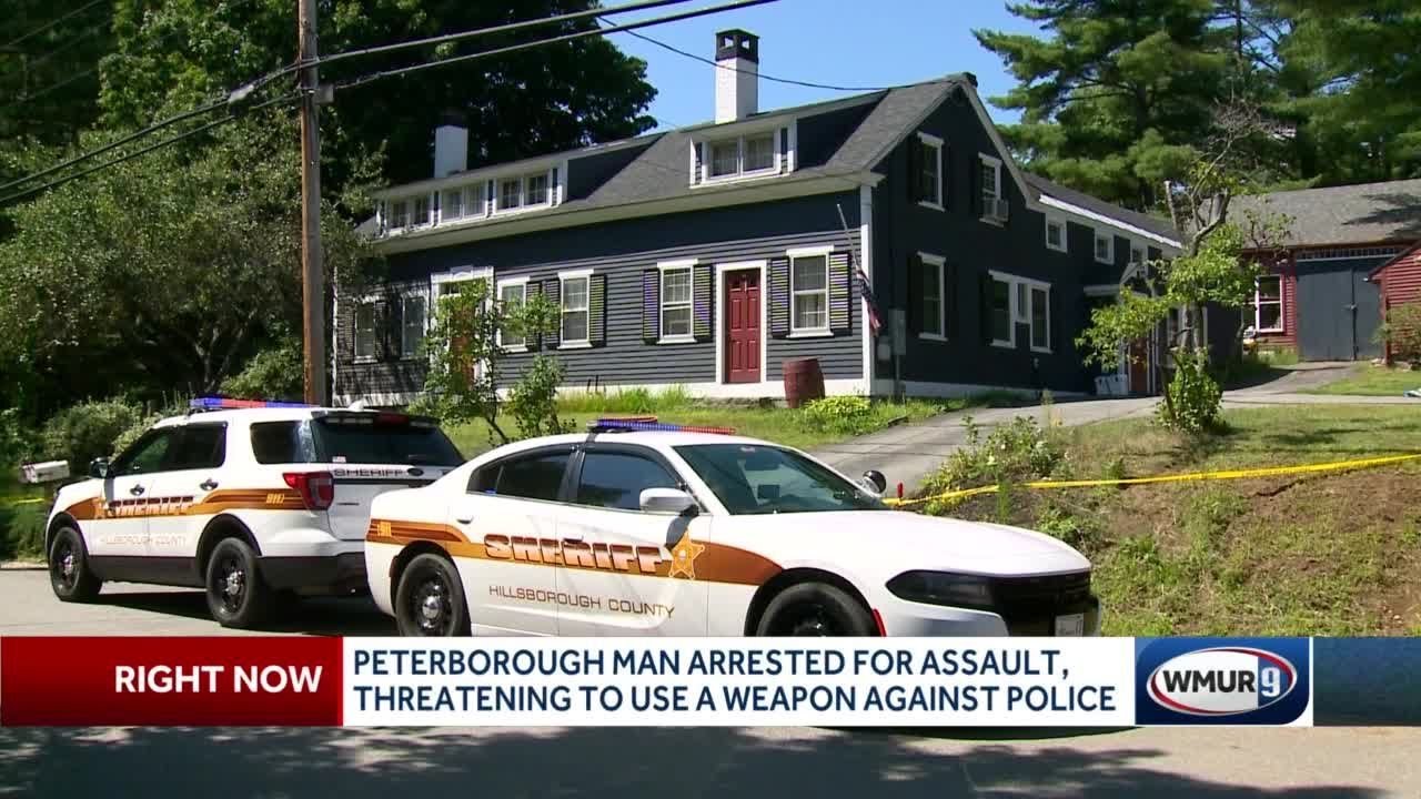 Peterborough man arrested for assault, threatening to use a weapon against police
