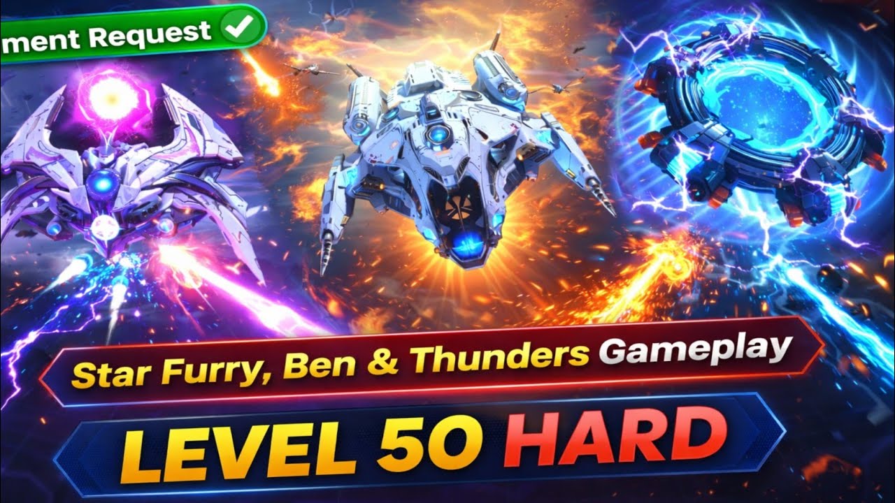 “Comment Request ✅ | Star Furry, Ben & Thunders Gameplay on Level 50 HARD”
