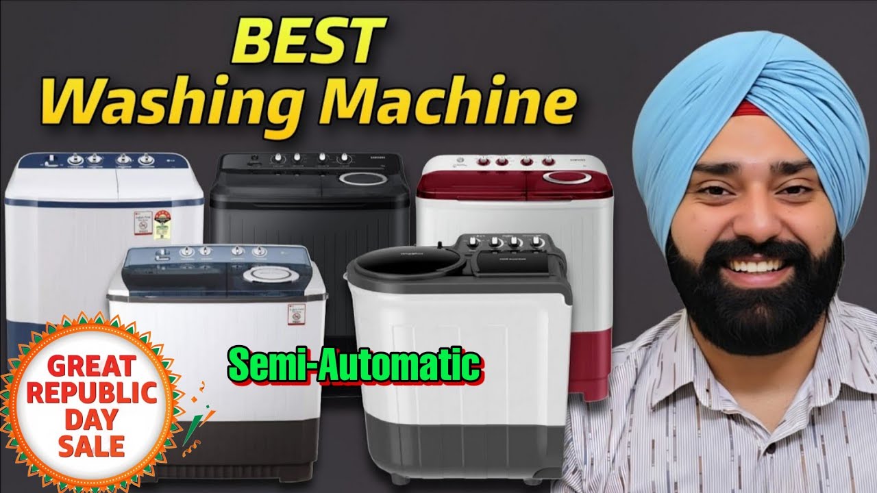 Top 5 Best Semi-Automatic Washing Machines in India 2026 | Honest Review