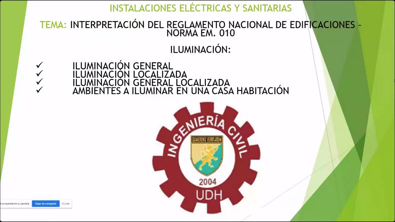 C06 Instalaciones Eléctricas - S3.1 Iluminación, teoría 21-08-17
