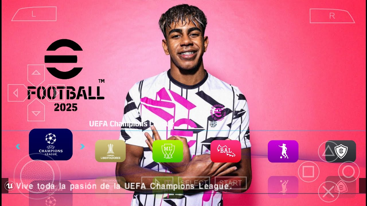eFootball PES 2025 PPSSPP ORIGINAL ISO DOWNLOAD | PES 2025 PSP FULL KITS 25 & TRANSFERS 4K GRAPHICS