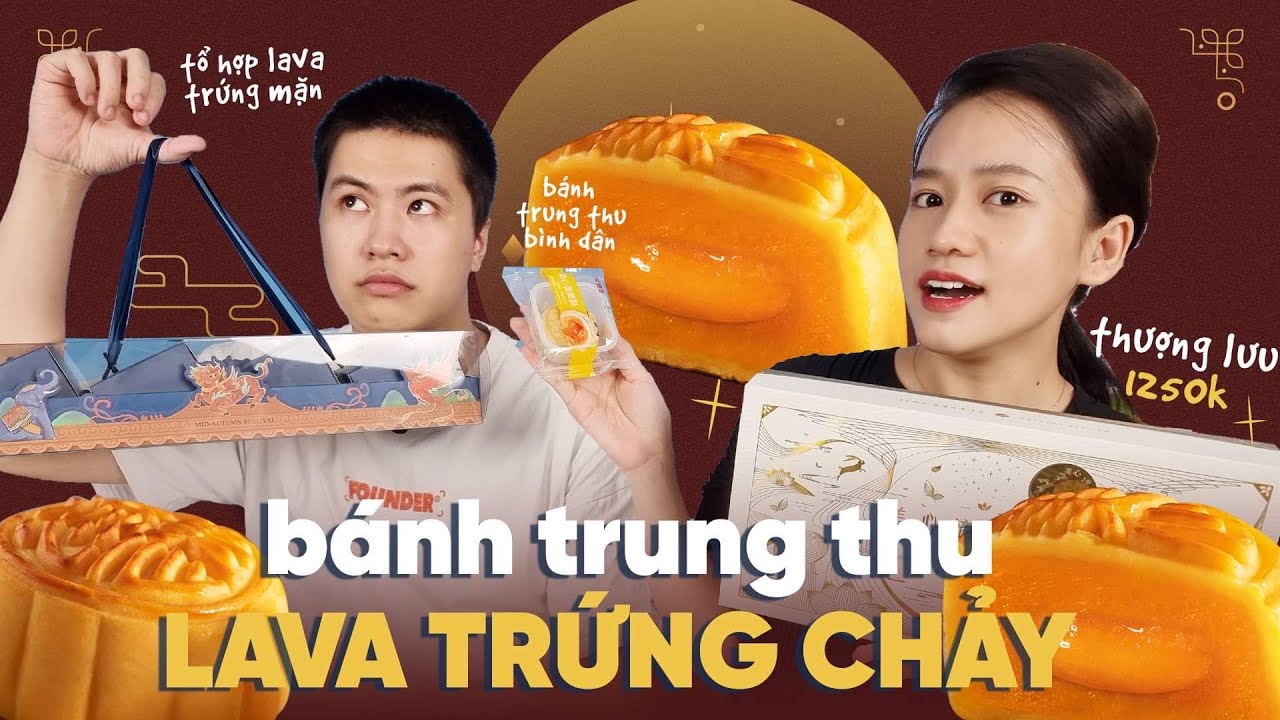 HNAG - Đại chiến bánh trung thu LAVA TRỨNG CHẢY từ SIÊU RẺ đến SIÊU ĐẮT ĐỎ... và cái kết bật ngửa 🤑