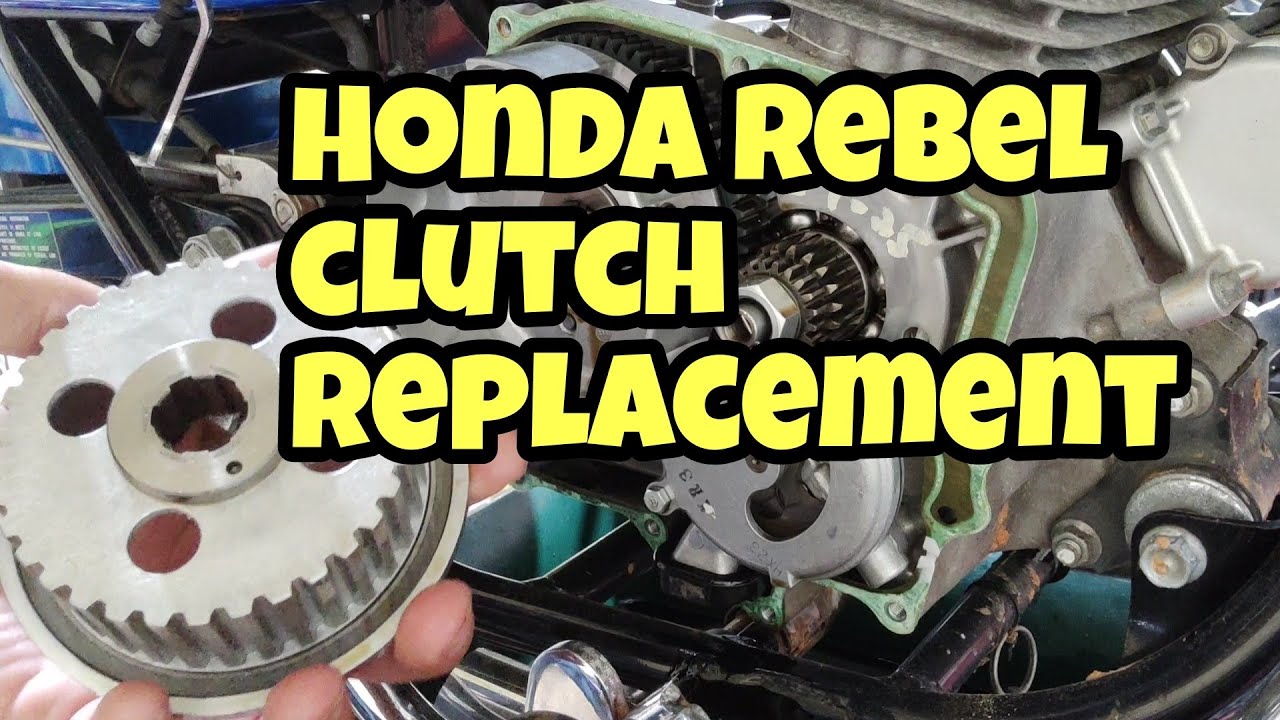 Honda rebel clutch replacement!