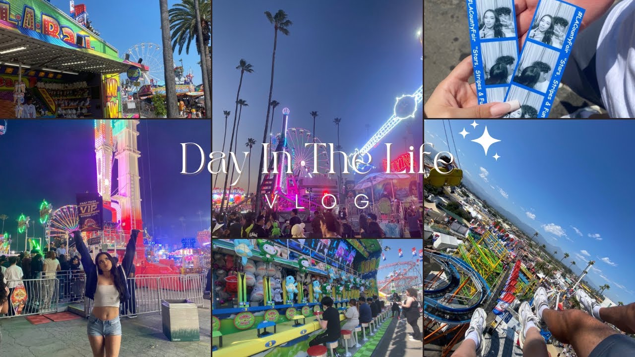 fair vlog || a day in the life