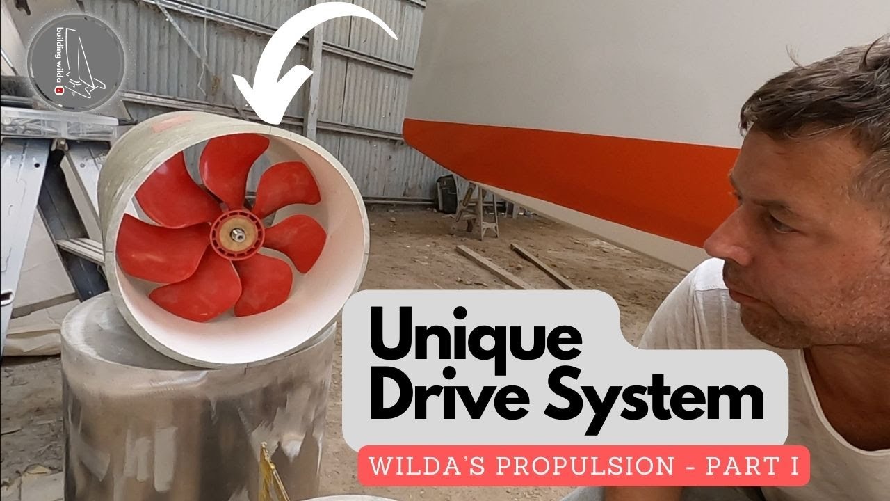 НЕ ОБЫЧНАЯ СИСТЕМА ПРИВОДА ПАРУСНОЙ ЛОДКИ - Часть 1 - S03E17 | Строим Wilda | Электрический катам...