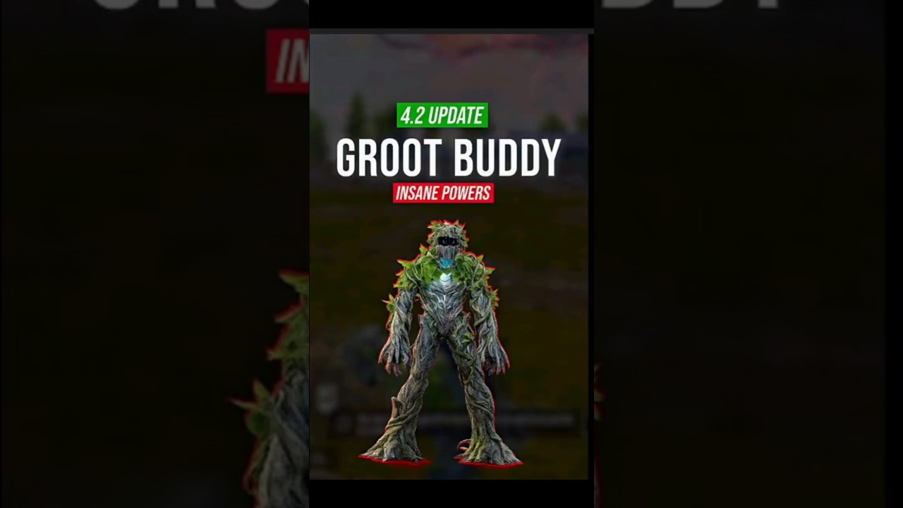 BGMI/PUBG New Update 4.2 😍 Groot Ka Jalwa 