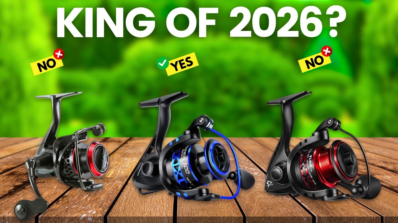 6 лучших спиннинговых катушек 2026 года