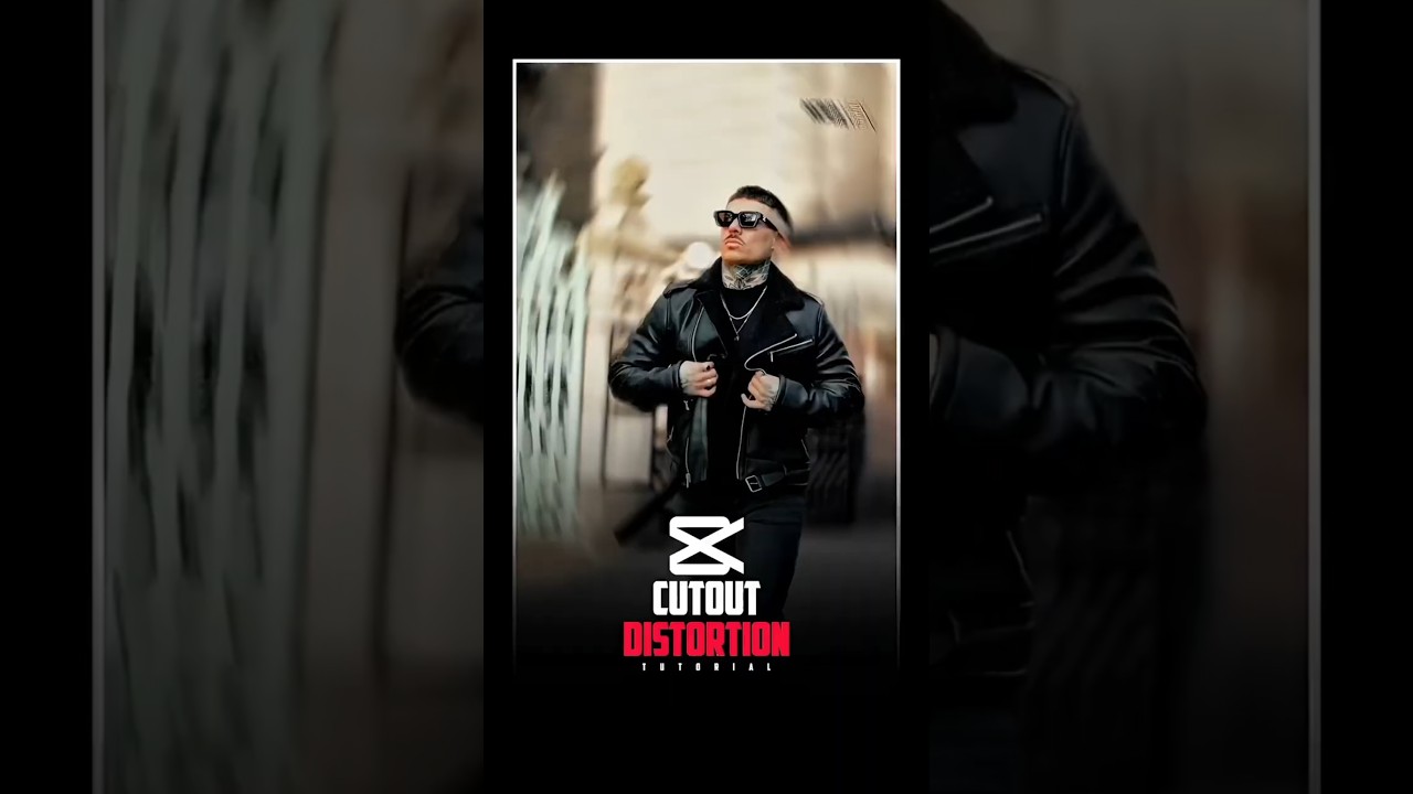 How I Create Cutout Distortion Effects Tutorial in Capcut 🤯🔥 