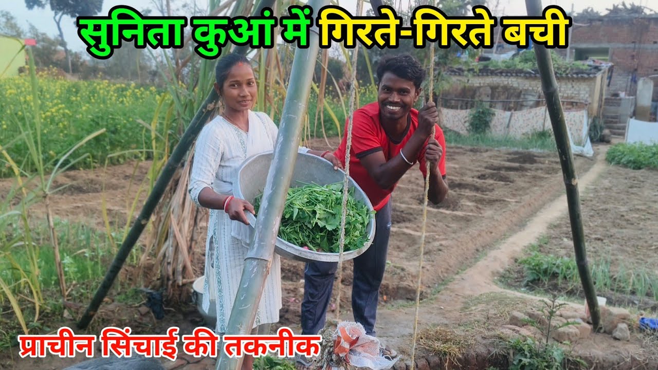सुनिता कुआं में गिरते-गिरते बची #gangasunitavlog #sintureenavlogs #shankarreenavlog 