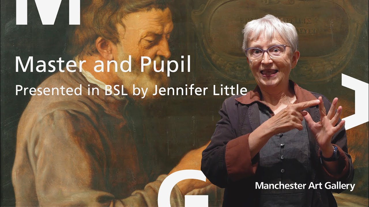 Jaques de Gheyn's Master and Pupil presented in BSL