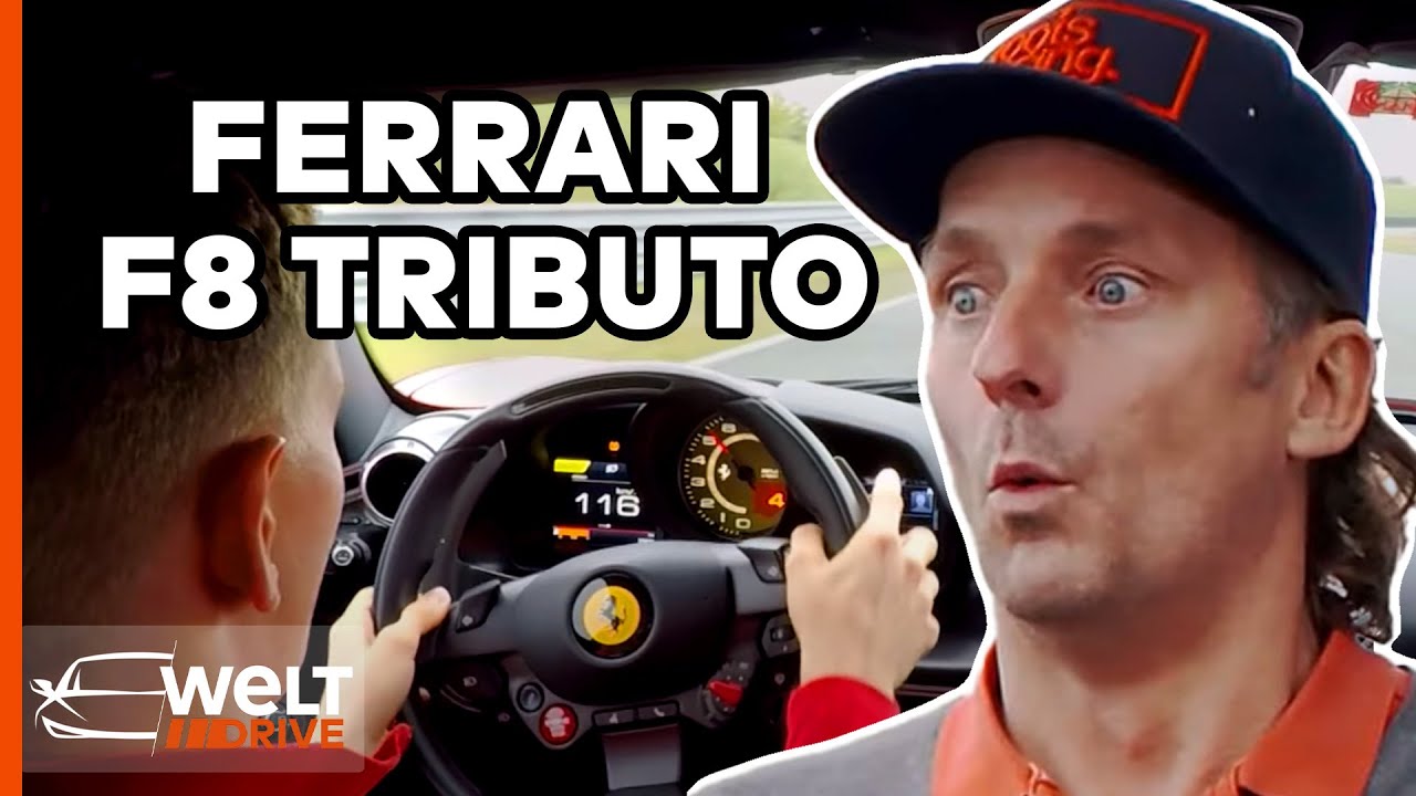 FERRARI TRIBUTO: Mick Schumacher und Tim Schrick auf Highspeed-Tour/ Ferrari F8 Tributo im Härtetest