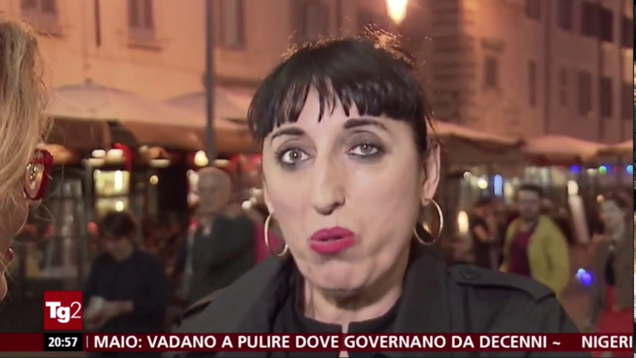 Rossy de Palma intervistata da Francesca Nocerino | CinemaSpagna al Tg2!