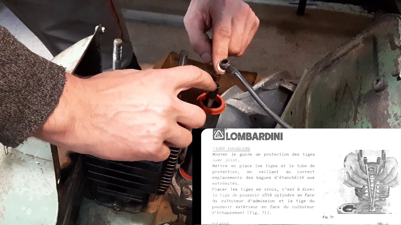 Lombardini LDA100 . Am gresit asamblarea motorului.