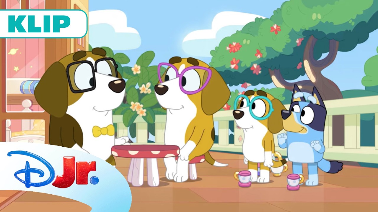 🍵 Herbatkowe przyjęcie | Blue [EKSKLUZYWNY SHORT] | Disney Junior Polska