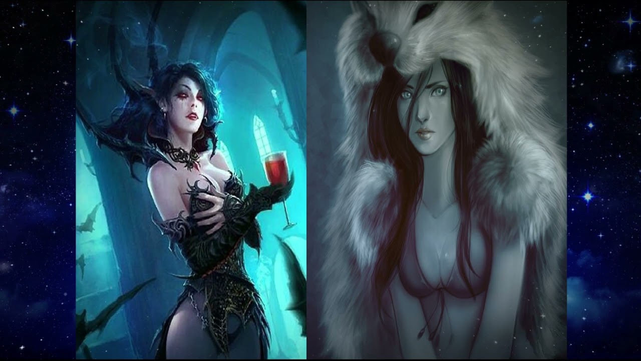 ASMR/Roleplay Vampire Mistress & Werewolf girl (Crossover) Thank you 4000+ subs!!