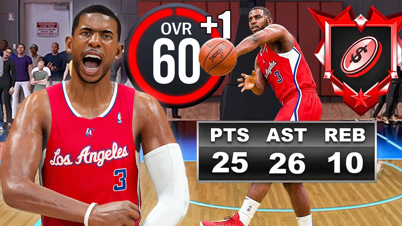 CHRIS PAUL BUILD, BUT EVERY ASSIST Is An UPGRADE in RANDOM REC (NBA 2K26)