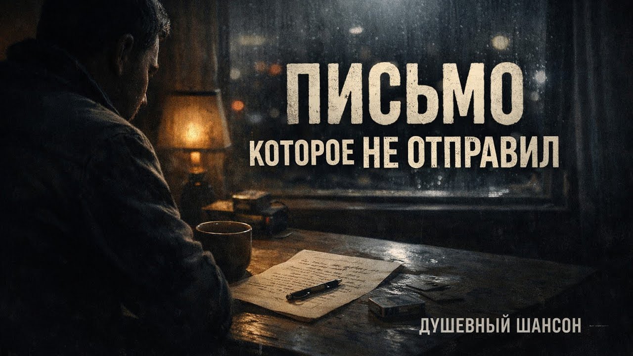 ШАНСОН ДО ГЛУБИНЫ ДУШИ | ПИСЬМО кОТОРОЕ Не ОТПРАВИЛ #русскийшансон #душевнаяпесня #music #top 