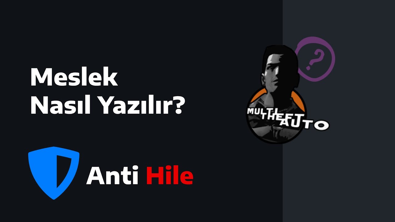 MTA : SA Meslek sistemi nasıl yazılır?