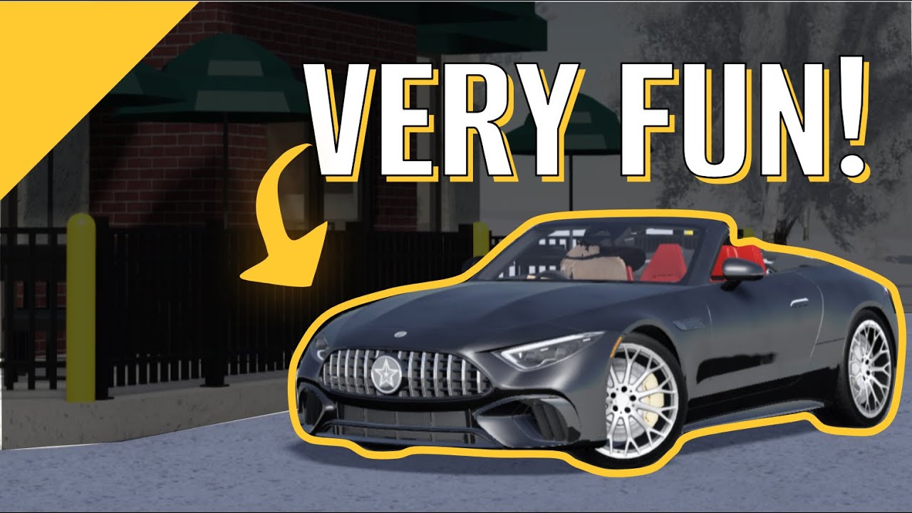 The 2023 Mercedes-AMG SL63 is a VERY FUN RP Car! | Greenville Roblox