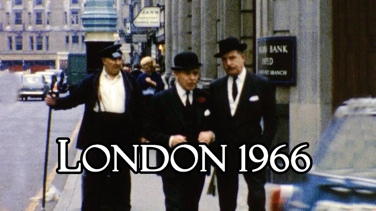 London 1966 (silent colour 8mm film)