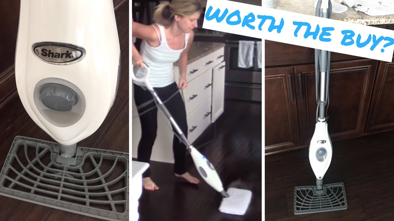 SHARK STEAM MOP REVIEW | Mop My Floors With Me!
