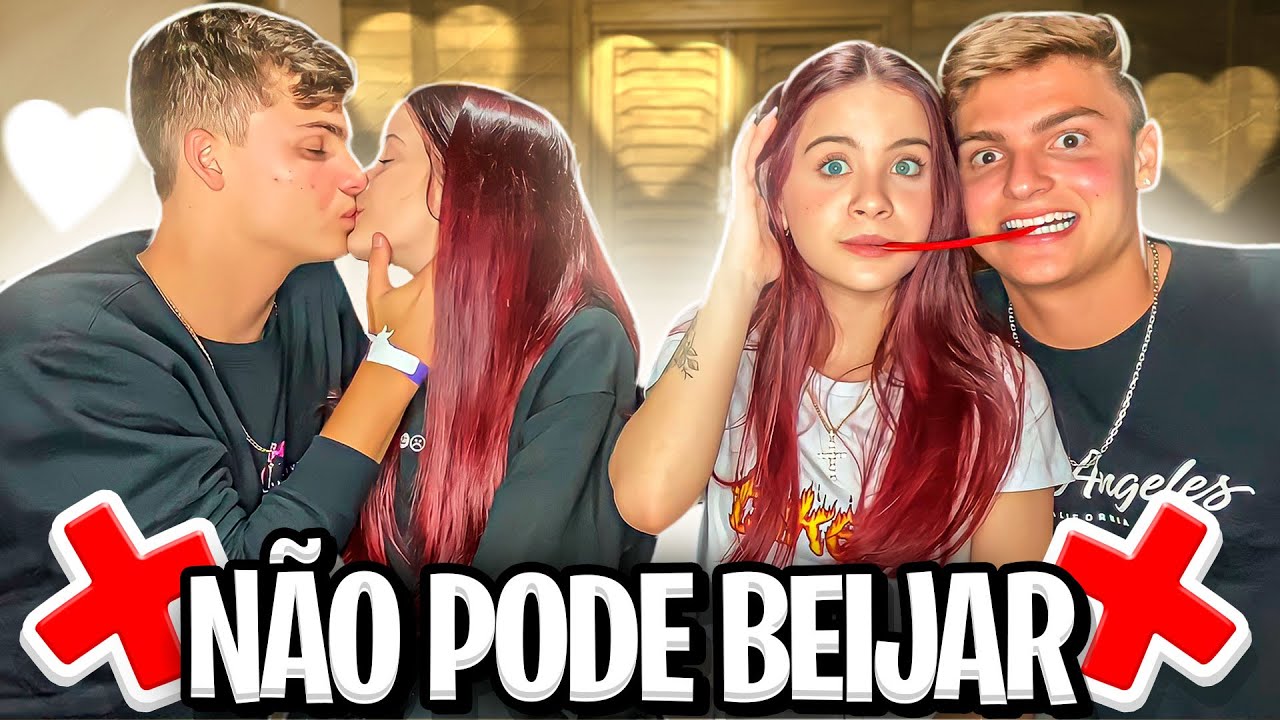 NÃO PODE BEIJAR NESSE VÍDEO! Maria Nicolly e Maria Emanuelly •Irmãos Scribel•