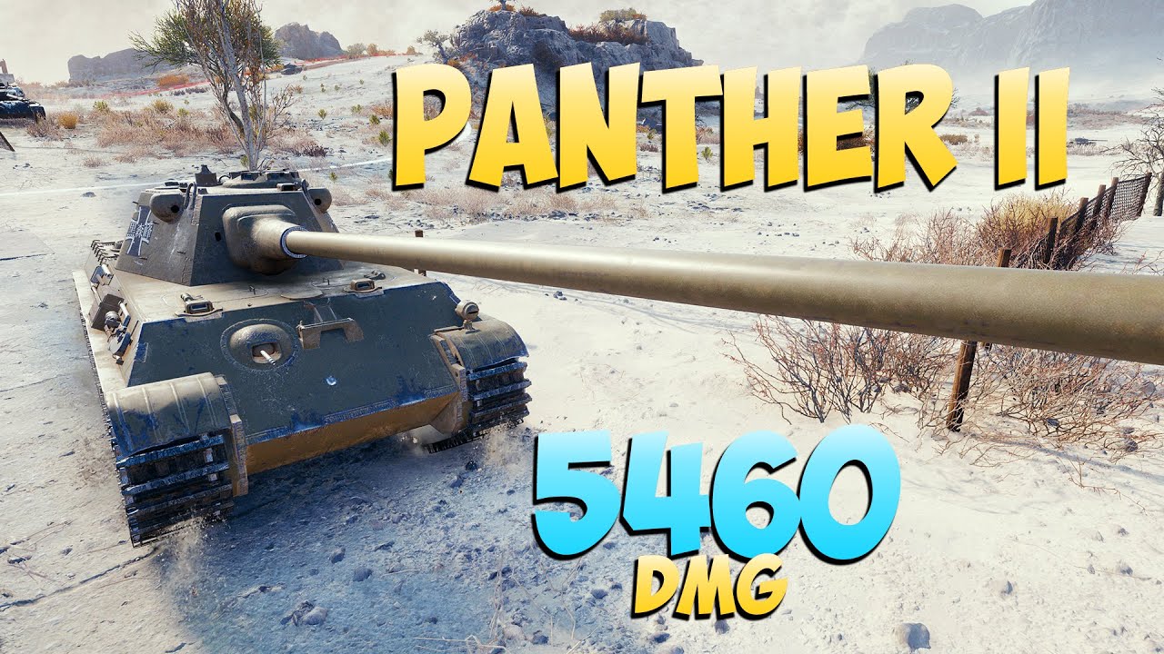 Panther II - 6 Kills 5.4K DMG - Длинный! - Мир Танков