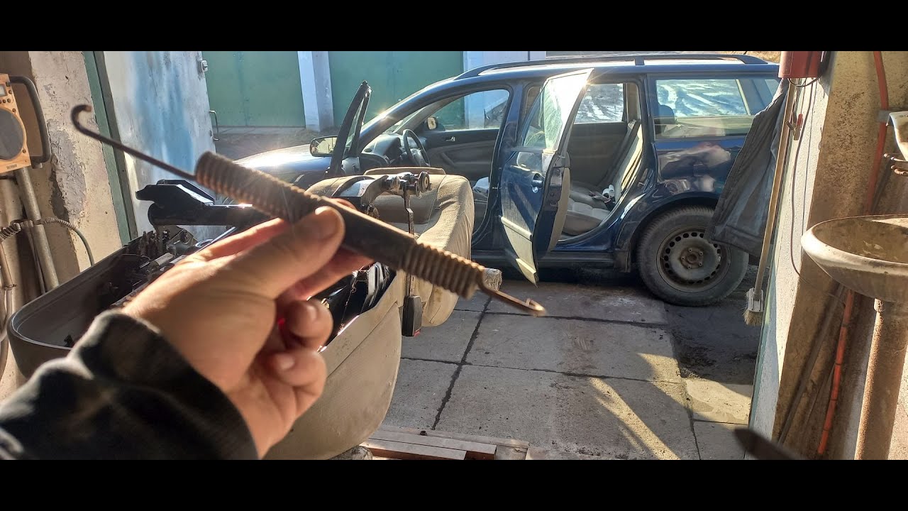 Naprawa fotela kierowcy Vw Passat B5 