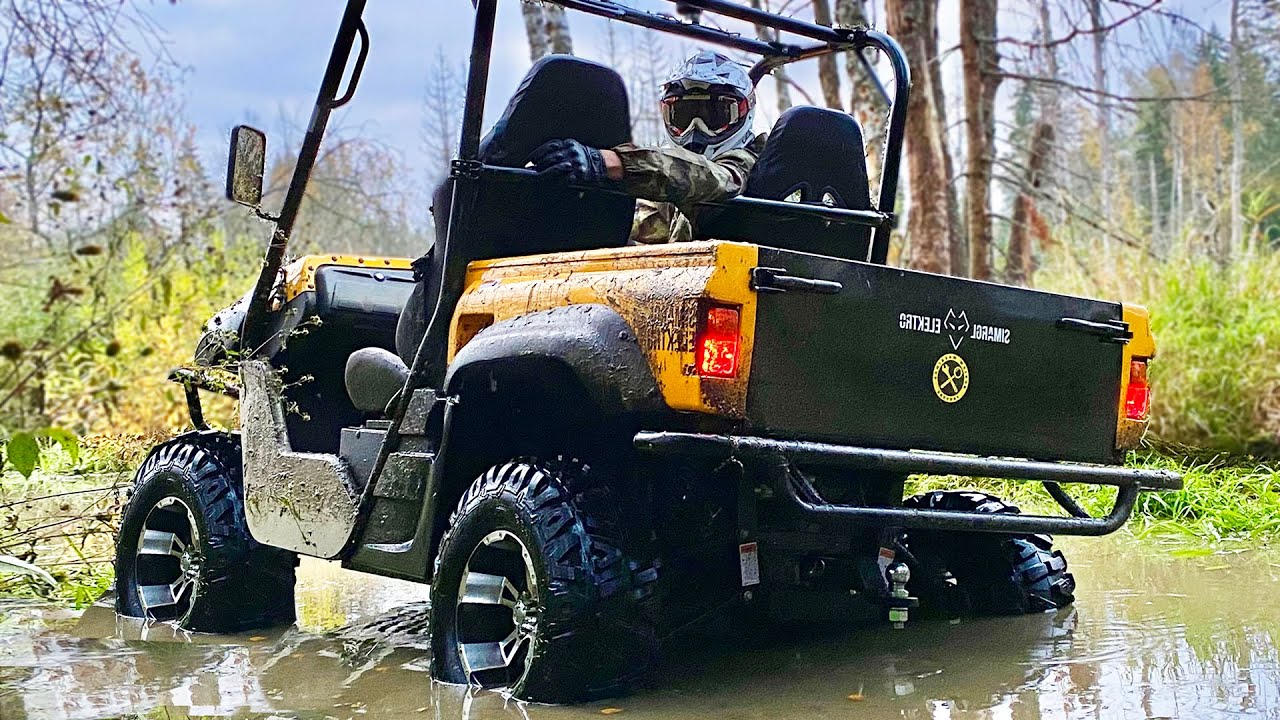 Electric UTV buggy 4x4 self unloading! SE Terra!
