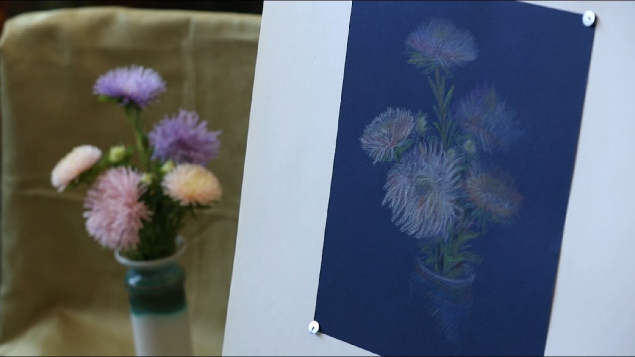 «Уроки рисования». Цветные карандаши (2.10.2015)