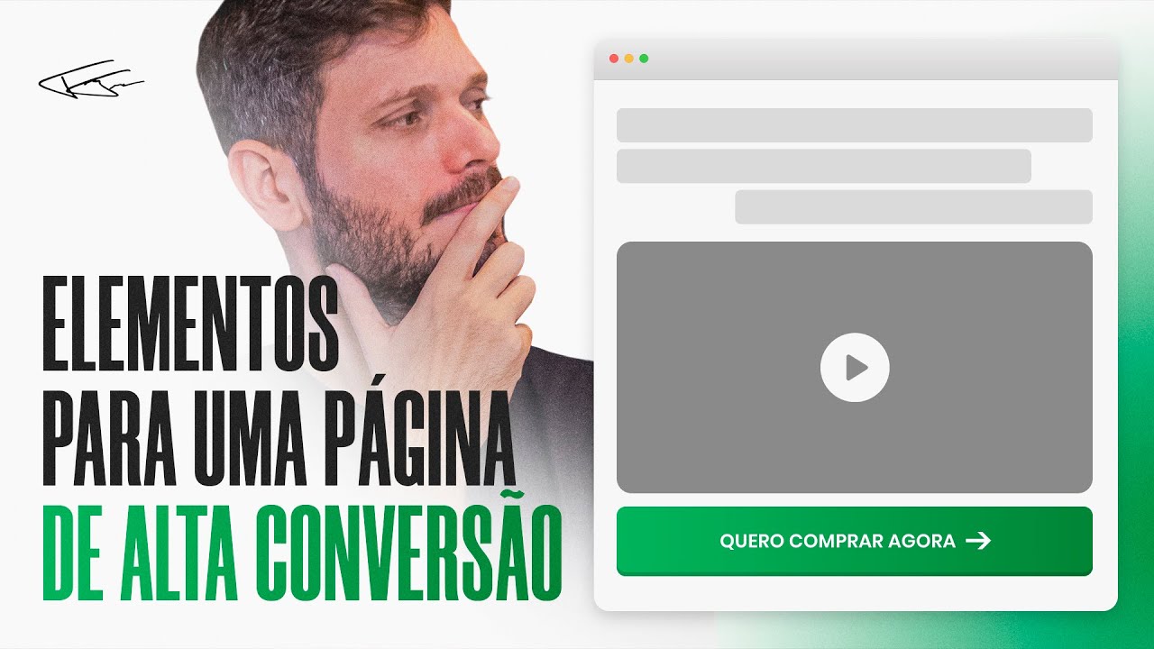 ELEMENTOS NECESS&Aacute;RIOS PARA TER UMA P&Aacute;GINA DE ALTA CONVERS&Atilde;O