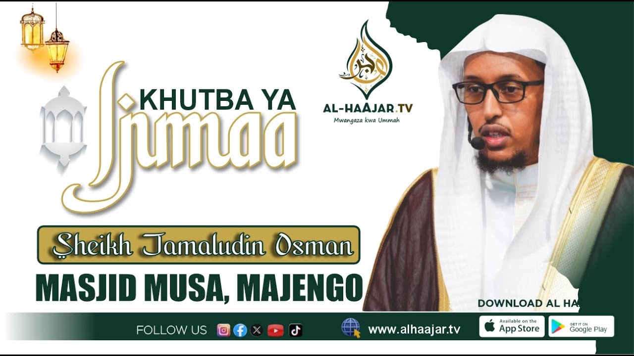 KHUTBAH YA IJUMAA || MASJID MUSA || SHEIKH JAMALUDIN OSMAN