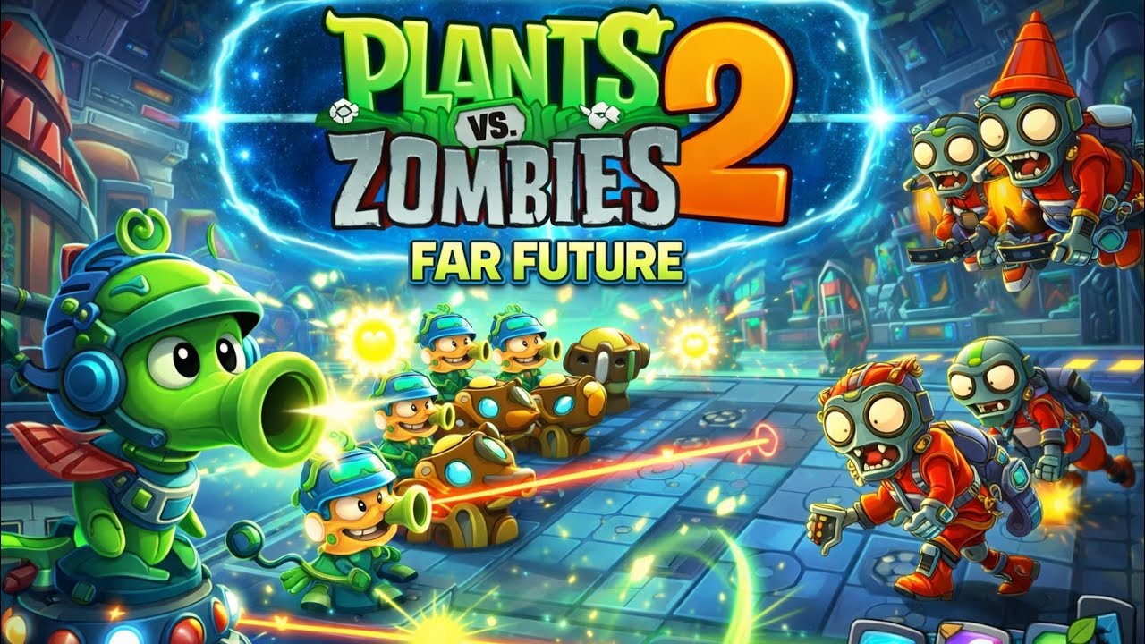 Plants vs Zombies 2 Far Future 