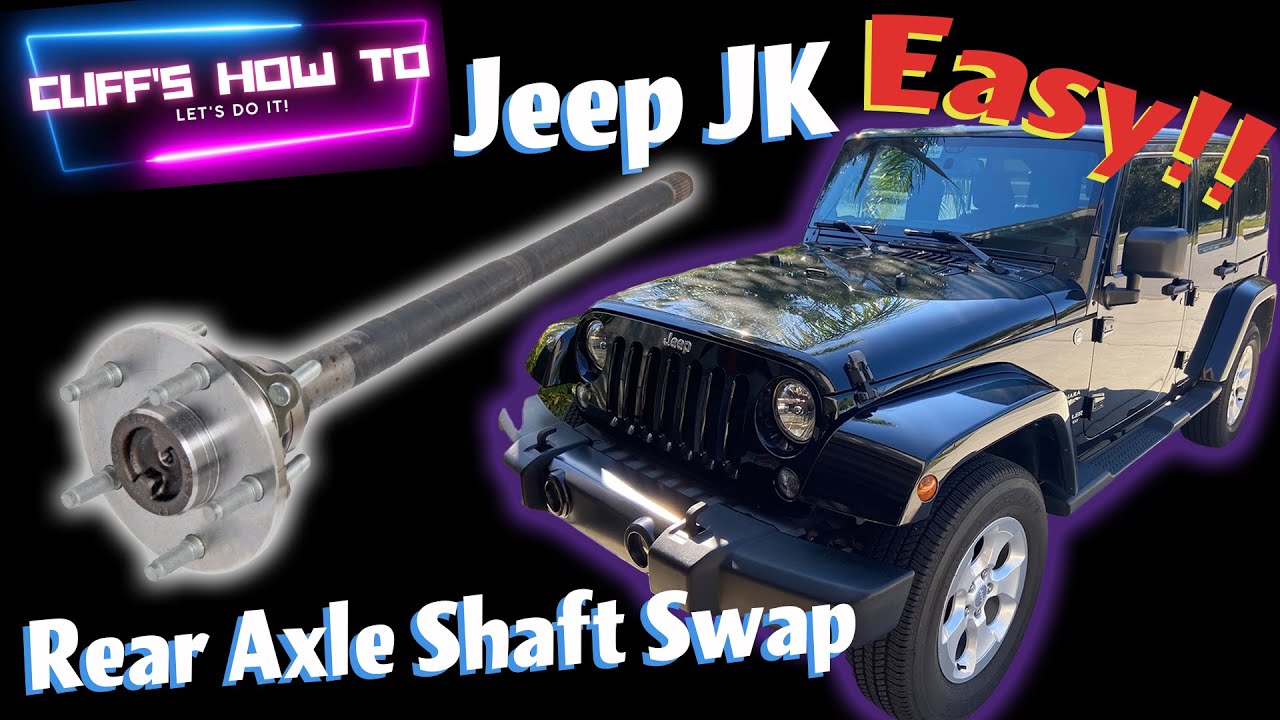 Jeep Wrangler JK: замена заднего моста / ремонт сальника моста