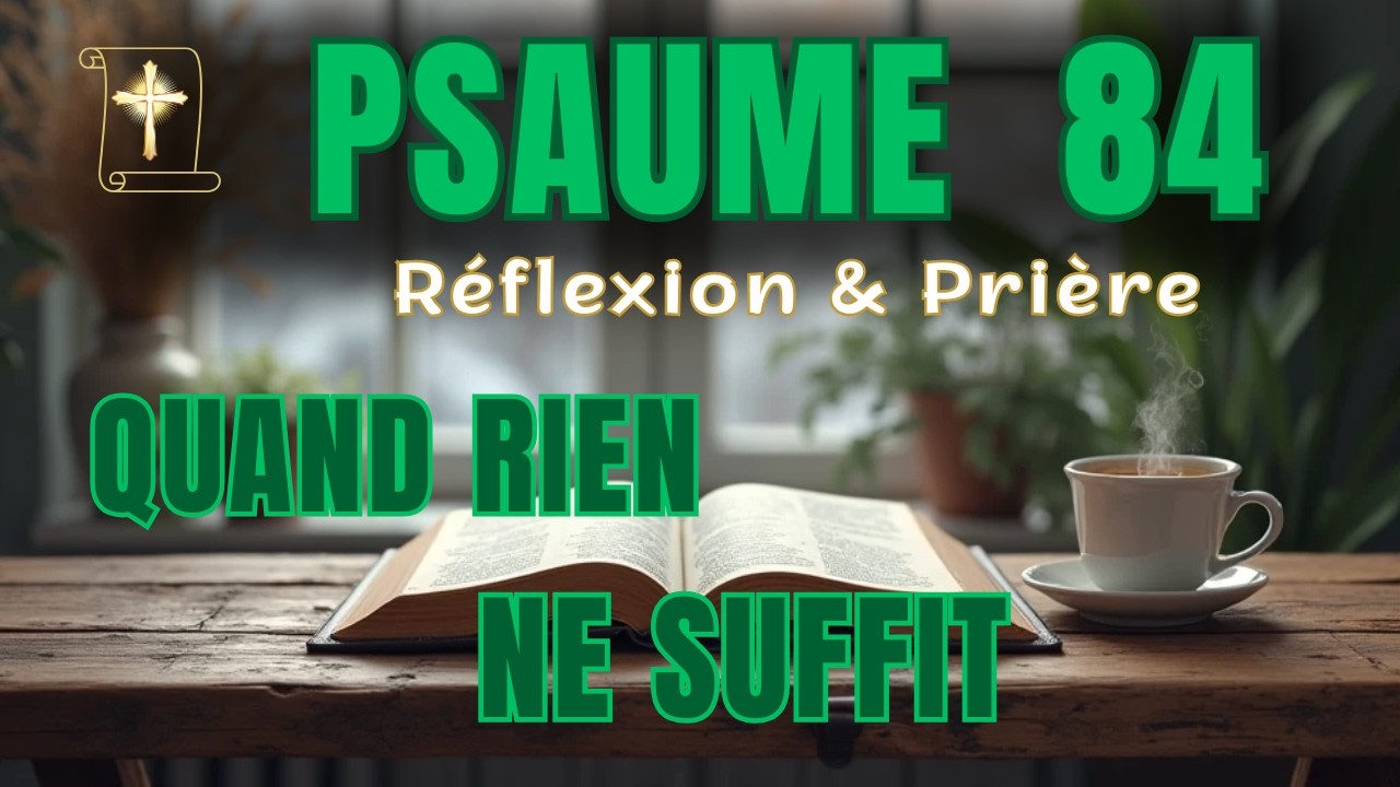 Psaume 84 – Une prière pour ceux qui ont soif de Dieu | Café et Prière